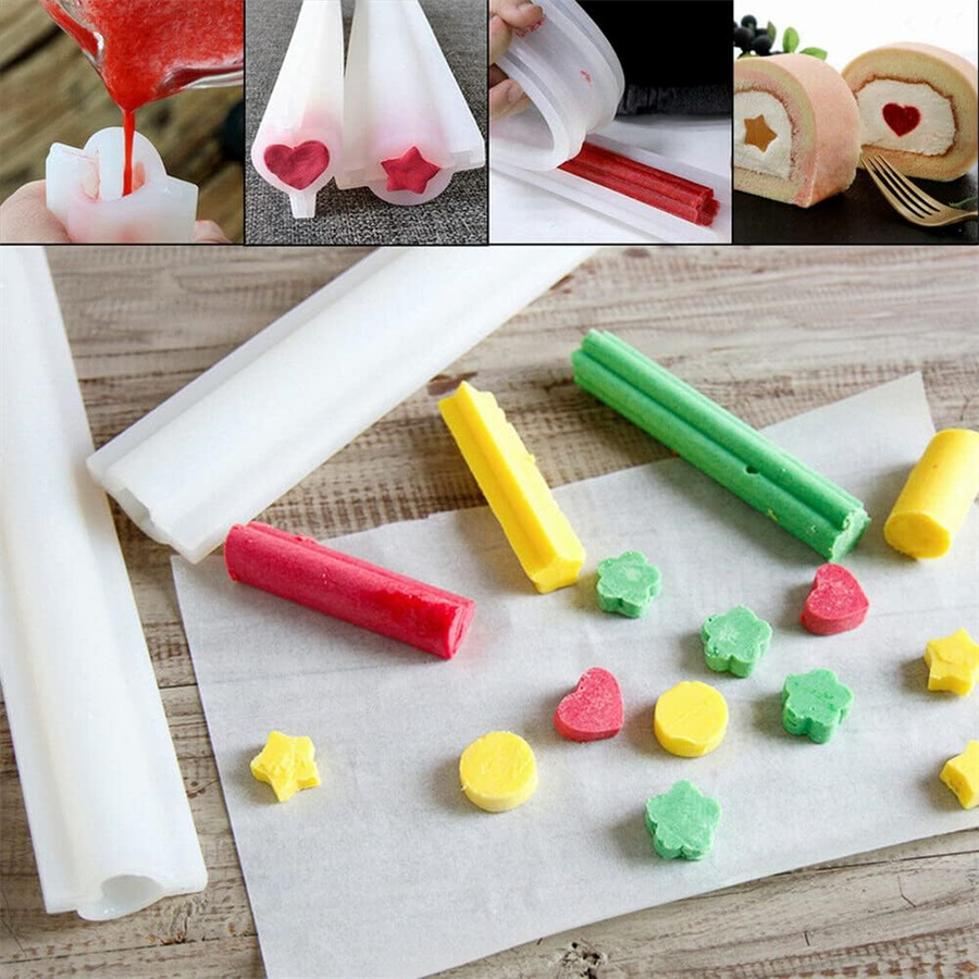 Candle Making Youtube - Mini 12cm Silikon-Röhrenform für Handwerk, Seife,