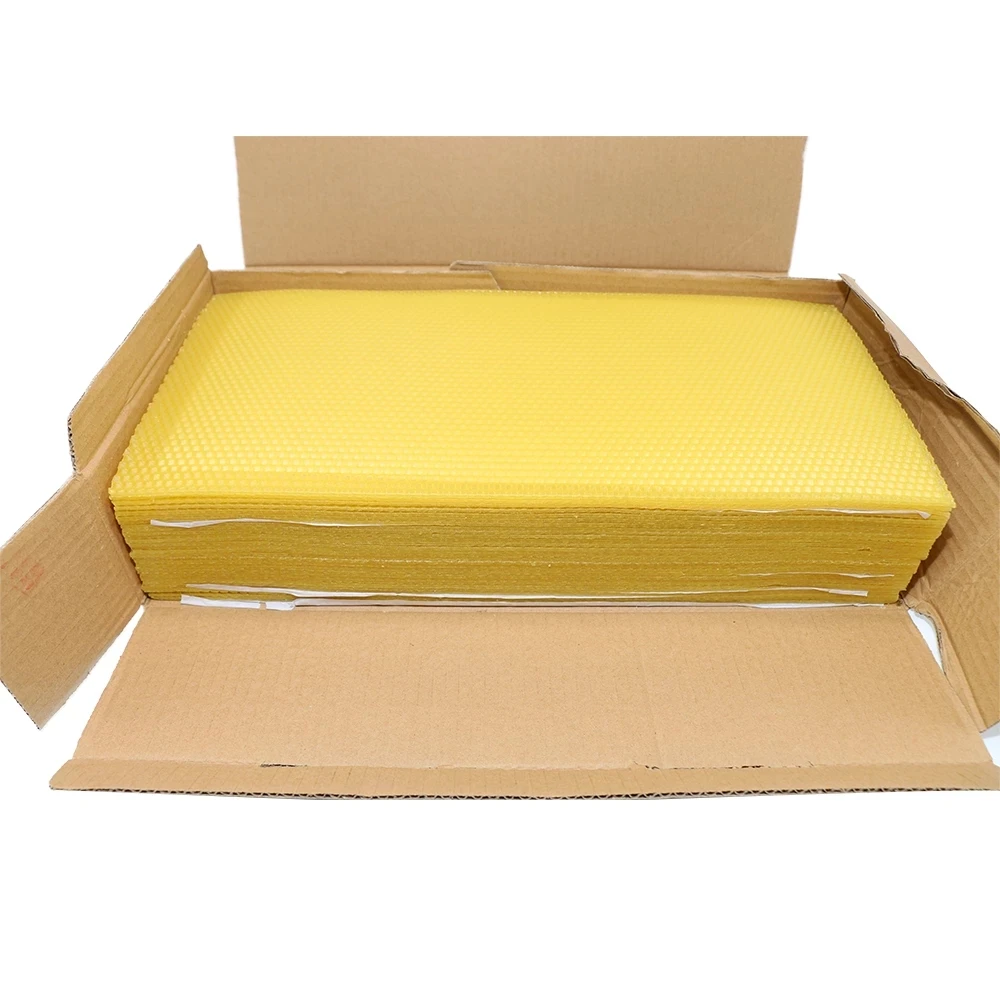 Candle Making With Beeswax - Honigkammrahmen, Waben-Bienenwachs, Foundation, Papier, Kerzenherstellung, Honig,