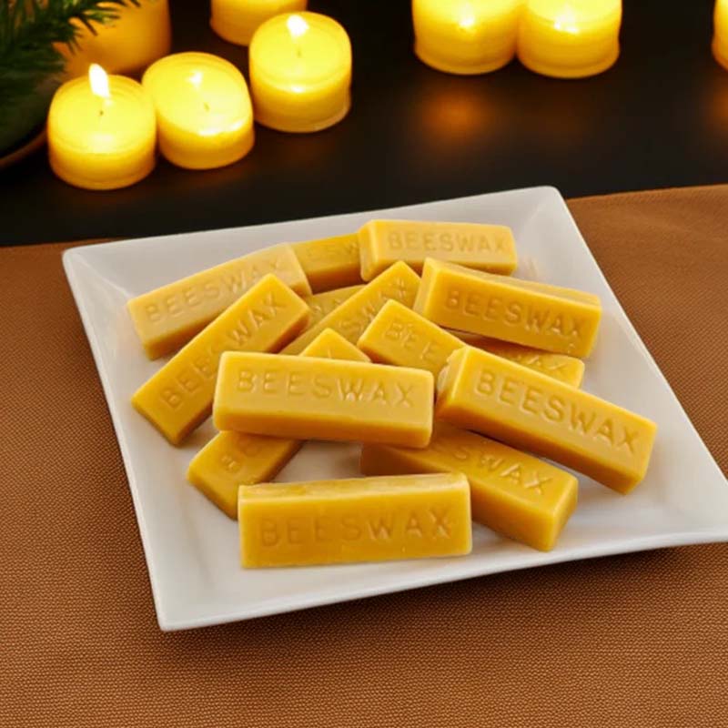 Candle Making With Beeswax - Bienenwachsriegel, Kerzenwachsblock für Kerzenherstellung, Kosmetikqualität, umweltfreundlich
