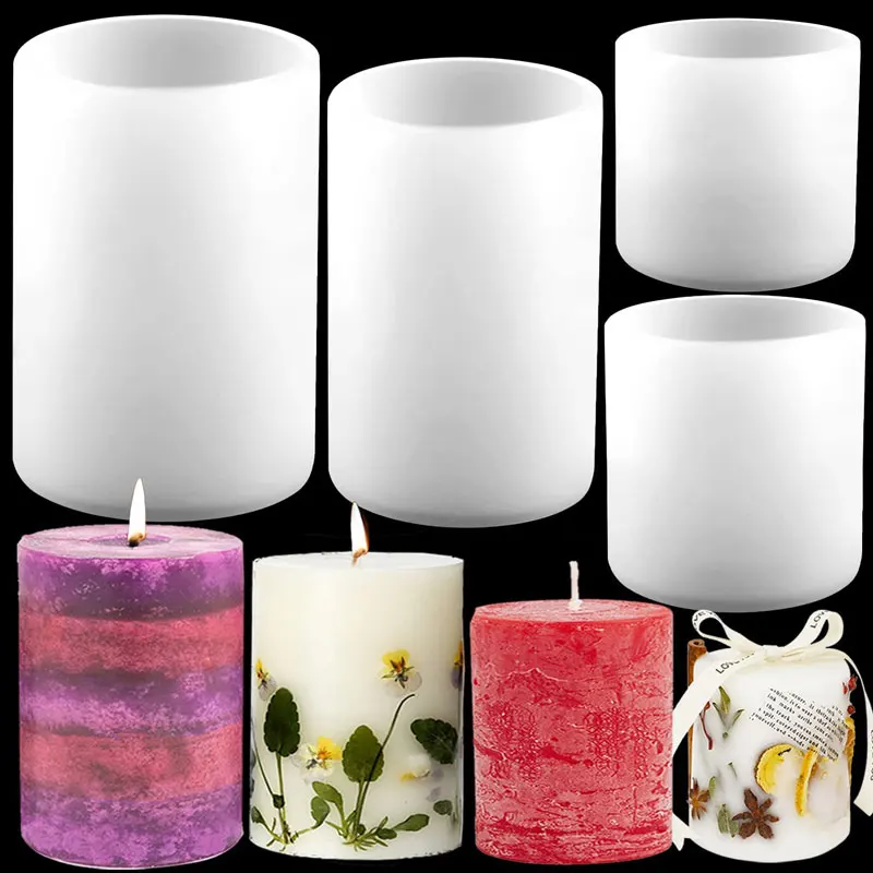 Candle Making Tips - Zylinder Silikon Kerze Formen Harz Form