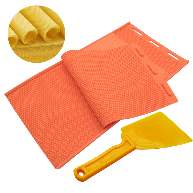 Candle Making With Beeswax - Bienenwachs Press Blattform weiche PVC Waben