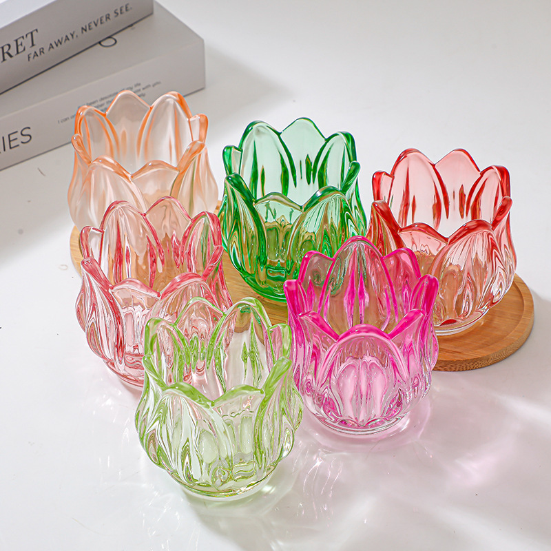 Tulpenkerzenbecher aus Glas, A – Candle Making Glass Bewertung und Preis
