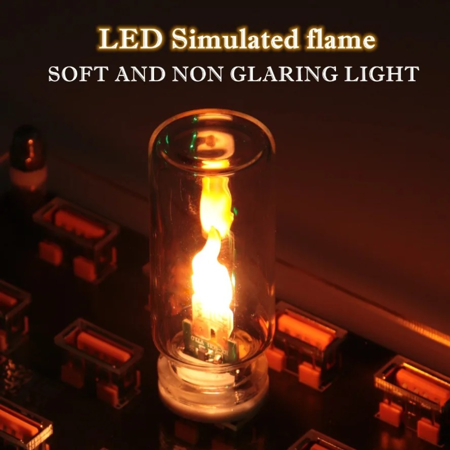 5V USB LED Flammen-Nachtlicht  – Candle Making Glass Bewertung und Preis