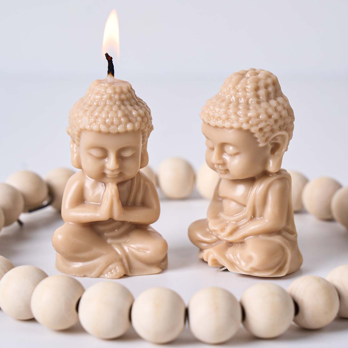 3D Buddha Silikon-Kerzenform D – Candle Making Process Bewertung und Preis