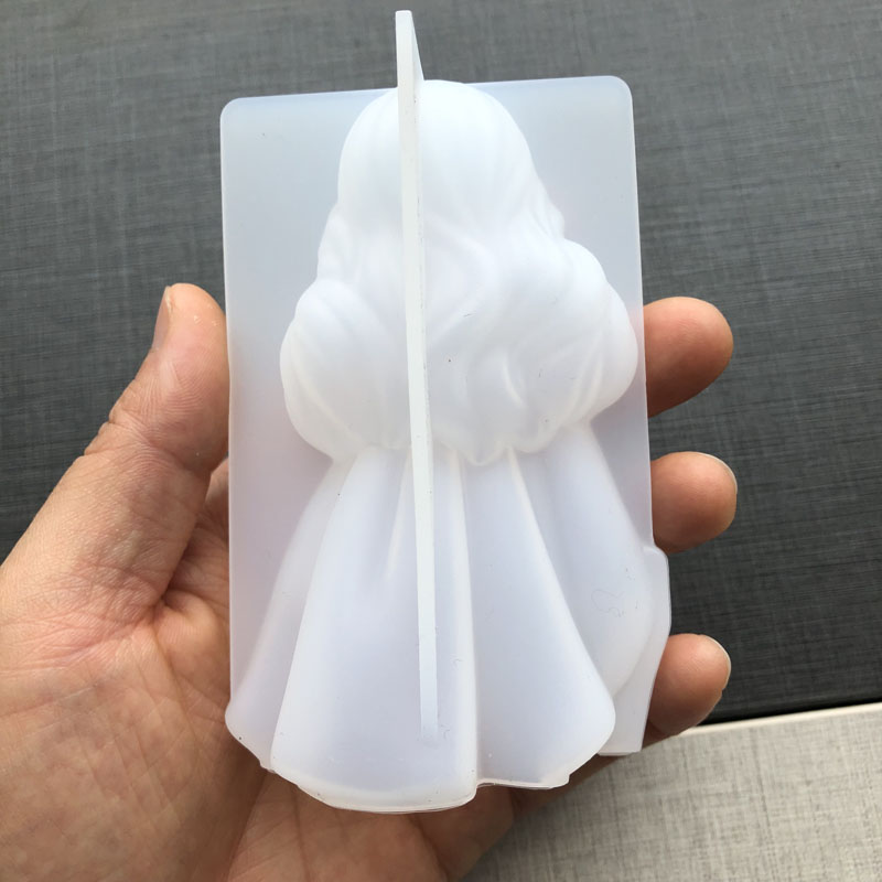 3D süße Prinzessin Silikon Ker – Candle Making Supplies Bewertung und Preis