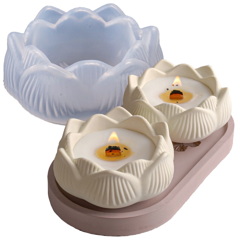 3D Lotus Kerzenhalter Silikonf – Candle Making Process Bewertung und Preis