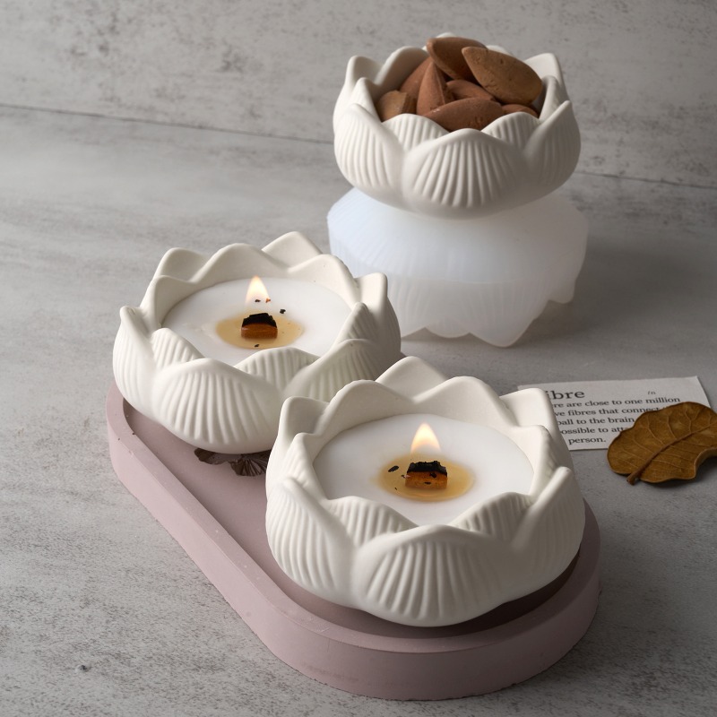 3D Lotus Kerzenhalter Silikonf – Candle Making Process Bewertung und Preis