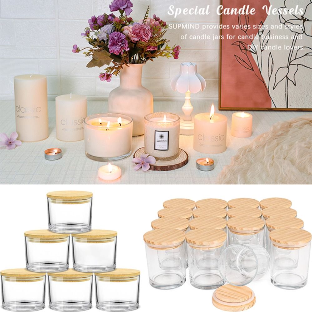 Klarglas Kerzen gläser transpa – Candle Making Glass Bewertung und Preis