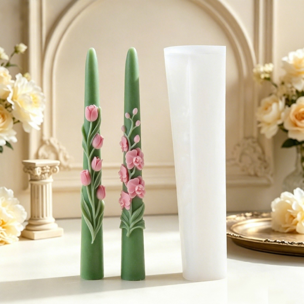 Lange Stabkerzen-Silikonform m – Candle Making Tips Bewertung und Preis