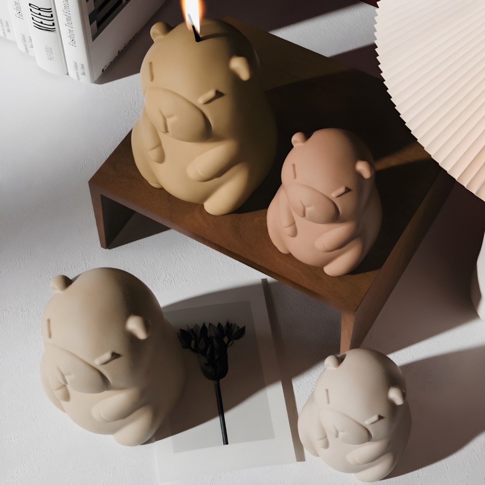 Stehende Capybara-Duftkerze, S – Candle Making Tips Bewertung und Preis