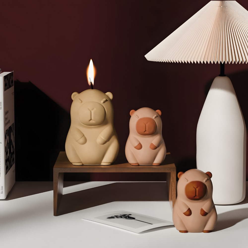 Stehende Capybara-Duftkerze, S – Candle Making Tips Bewertung und Preis