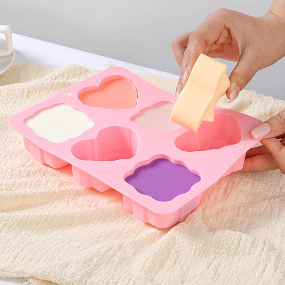 Quadratische herzförmige Silik – Candle Making Ingredients Bewertung und Preis
