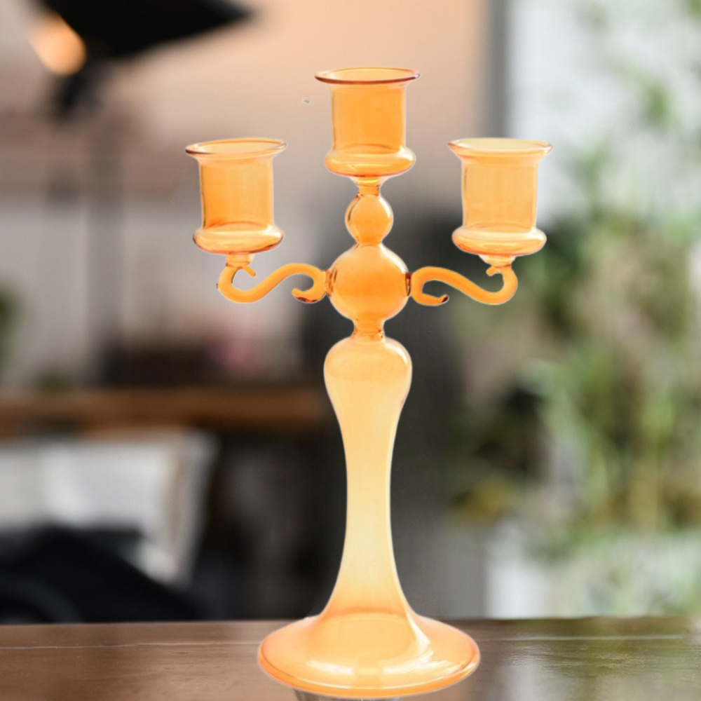 3-Kopf-Retro-transparente Kerz – Candle Making Glass Bewertung und Preis