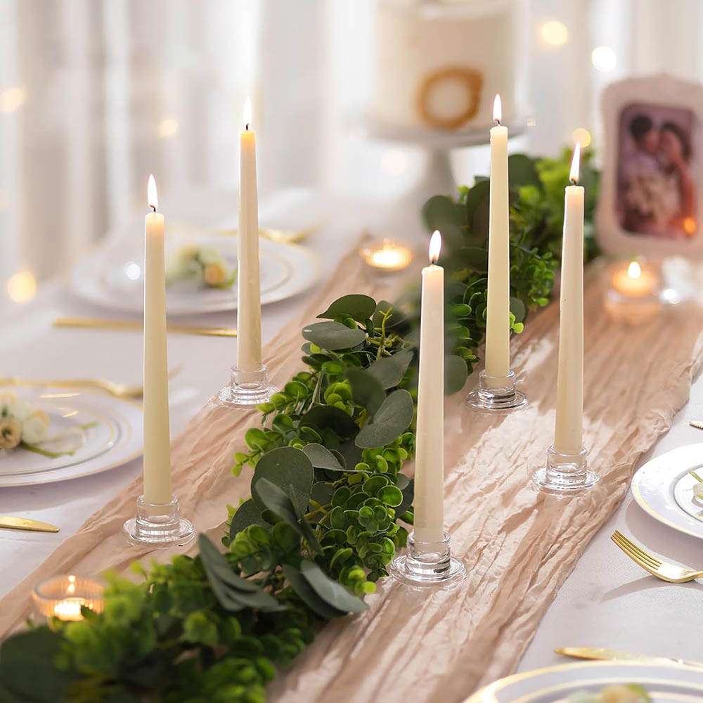Kerzenständer, klarer, kurzer, – Candle Making Glass Bewertung und Preis