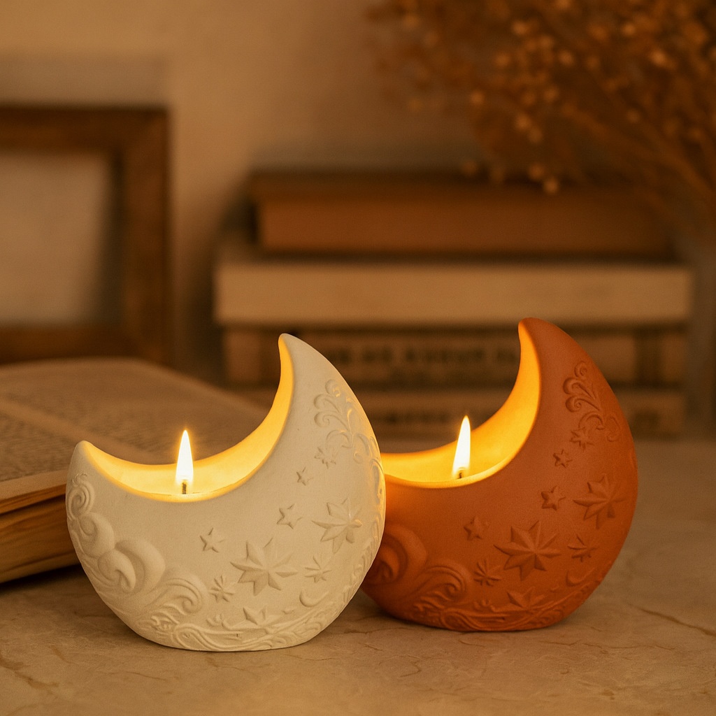 3D Relief Mond Gips-Harzform D – Candle Making Process Bewertung und Preis