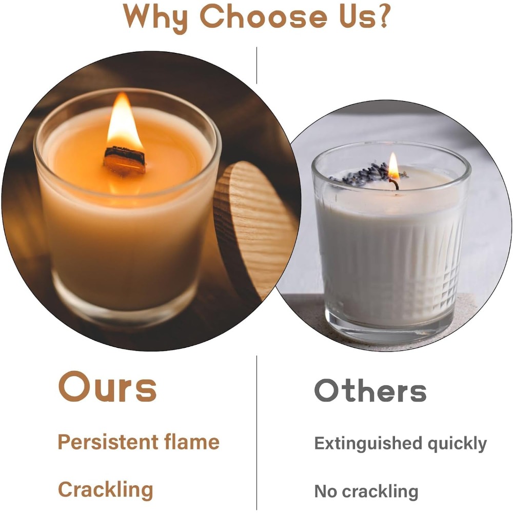 ? Heiß begehrt!? 100 Stück Rau – Wood Wick Crackle Bewertung und Preis