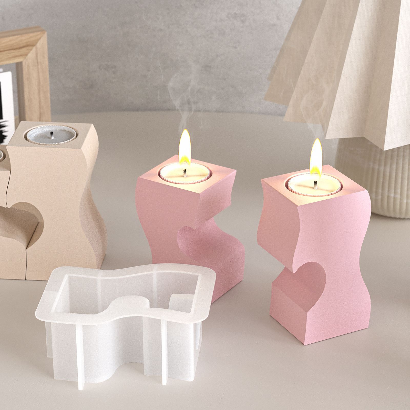 S Herz Kerzenständer Silikon F – Candle Making Supplies Bewertung und Preis