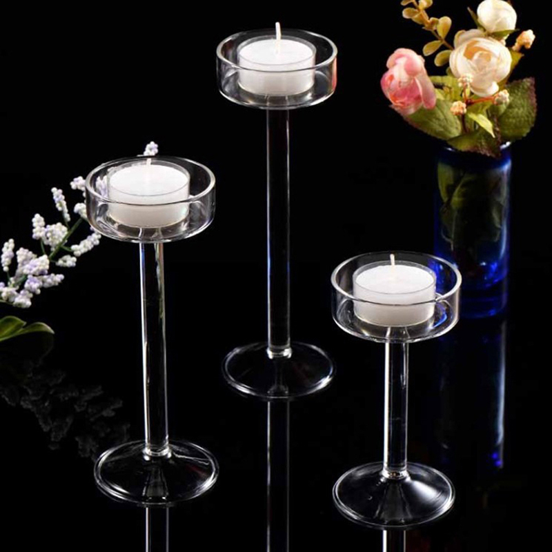 Hohes Glas Kerze Halter Transp – Candle Making Glass Bewertung und Preis