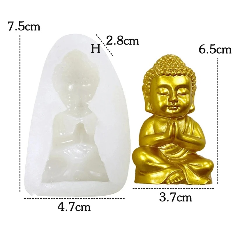 3D-Buddha-Silikon-Kerzenform,  – Candle Making Process Bewertung und Preis