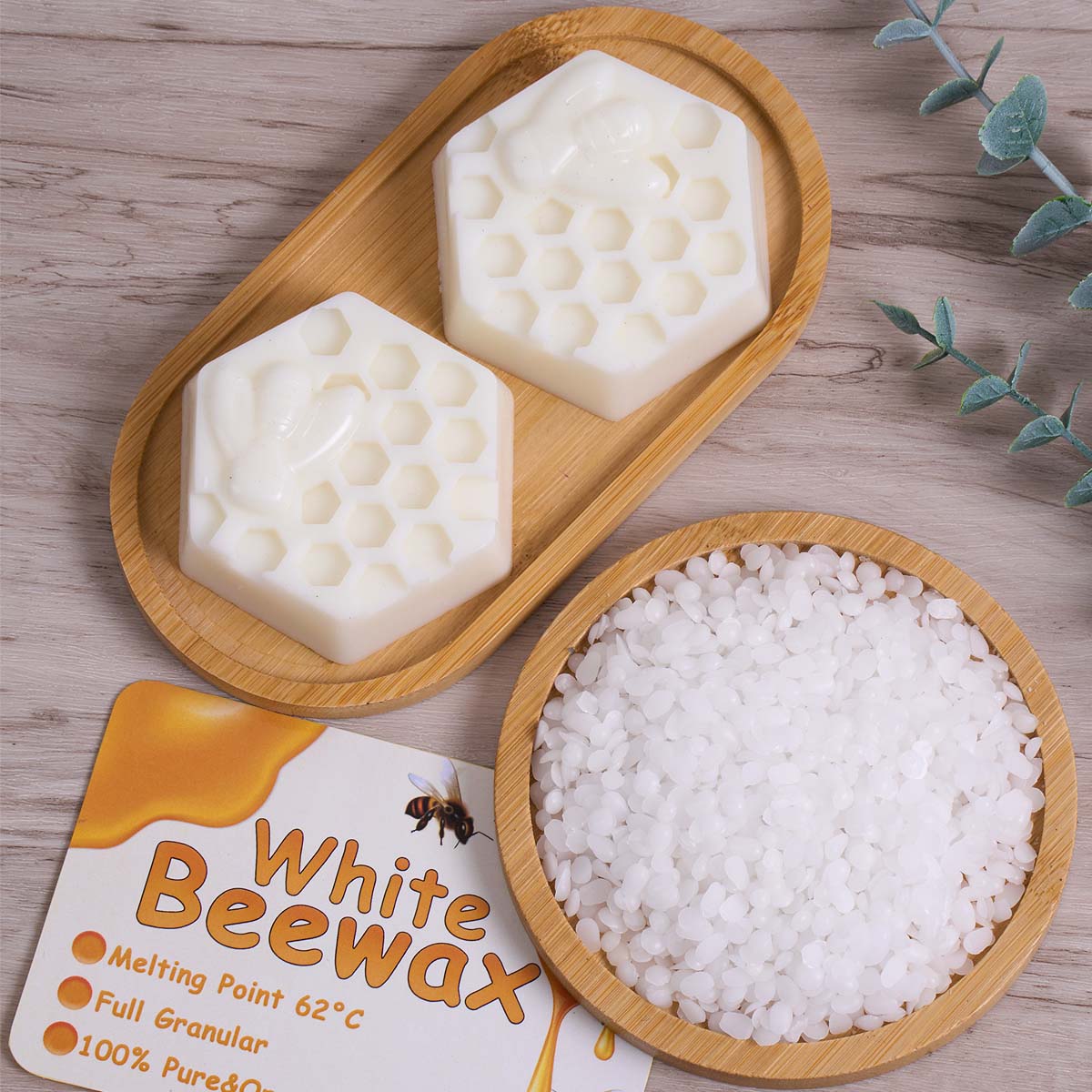 Weißes Bienenwachs, reines nat – Candle Making With Beeswax Bewertung und Preis
