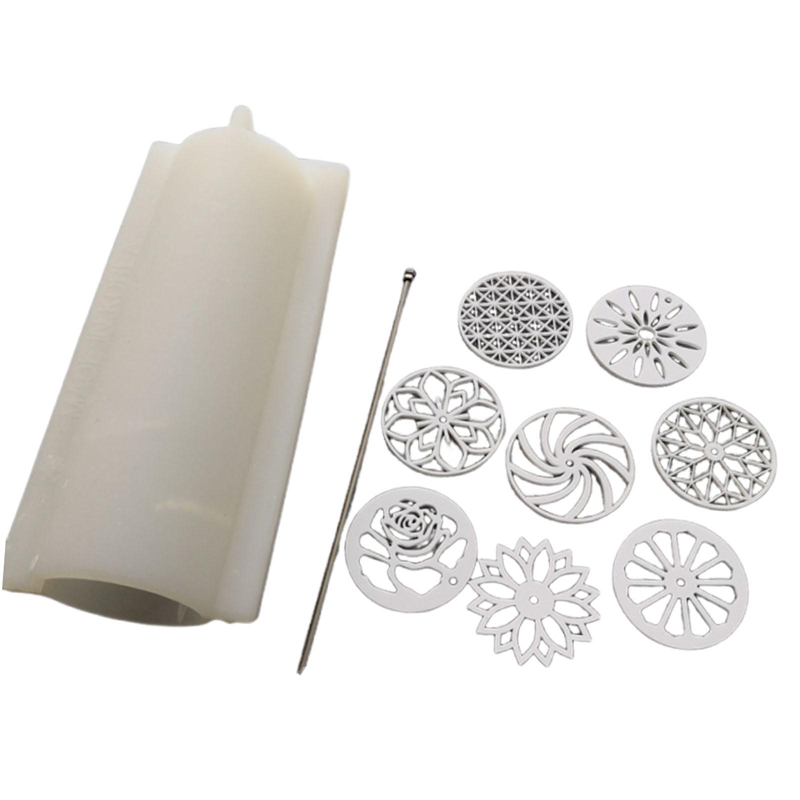 Silikon-Säulenform-Set mit Acr – Candle Making Youtube Bewertung und Preis