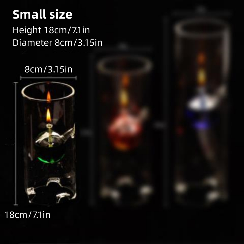 Romantische Glas Öllampe Trans – Candle Making Glass Bewertung und Preis