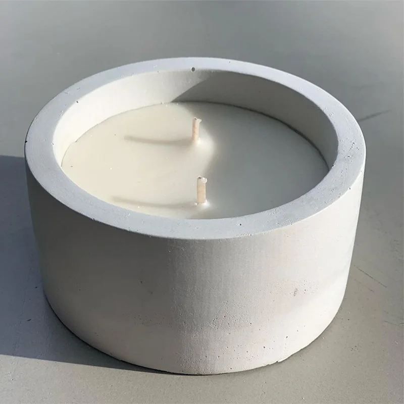 3 Größen runde Zementbetonform – Candle Making With Beeswax Bewertung und Preis