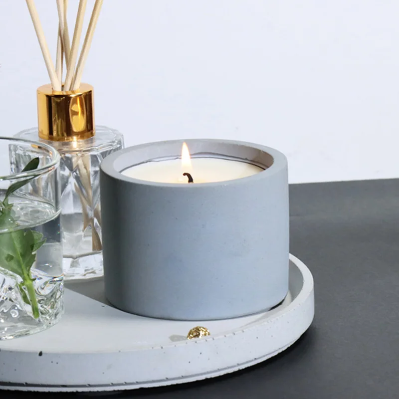 3 Größen runde Zementbetonform – Candle Making With Beeswax Bewertung und Preis