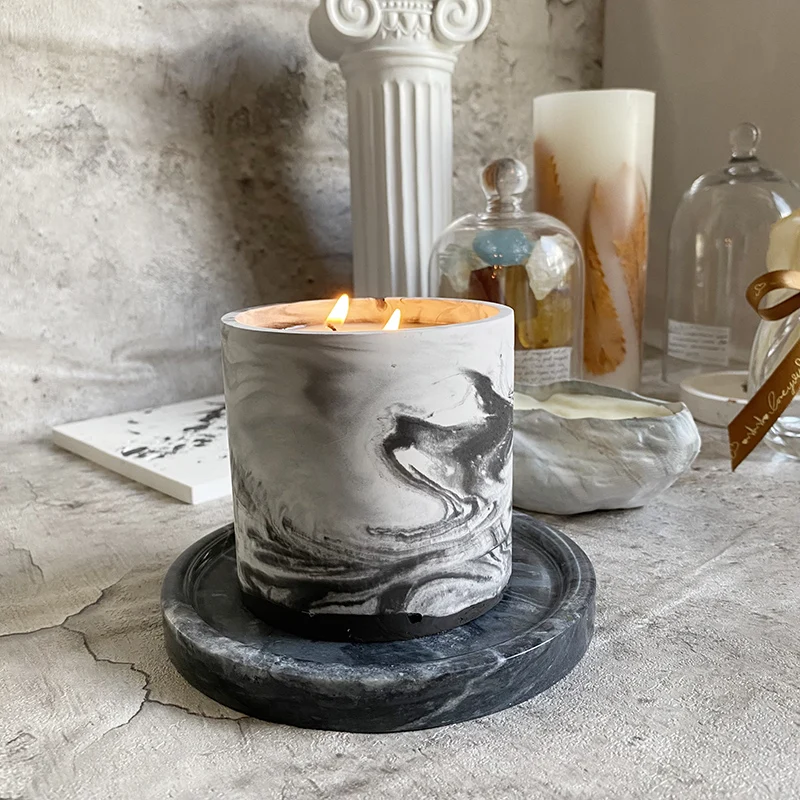 3 Größen runde Zementbetonform – Candle Making With Beeswax Bewertung und Preis