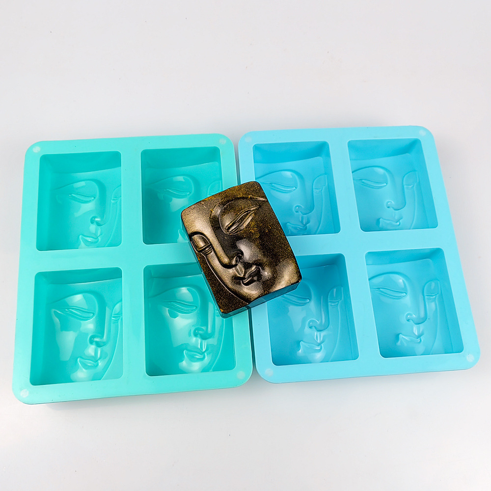 4 Löcher Buddha Porträt Seifen – Candle Making Ingredients Bewertung und Preis